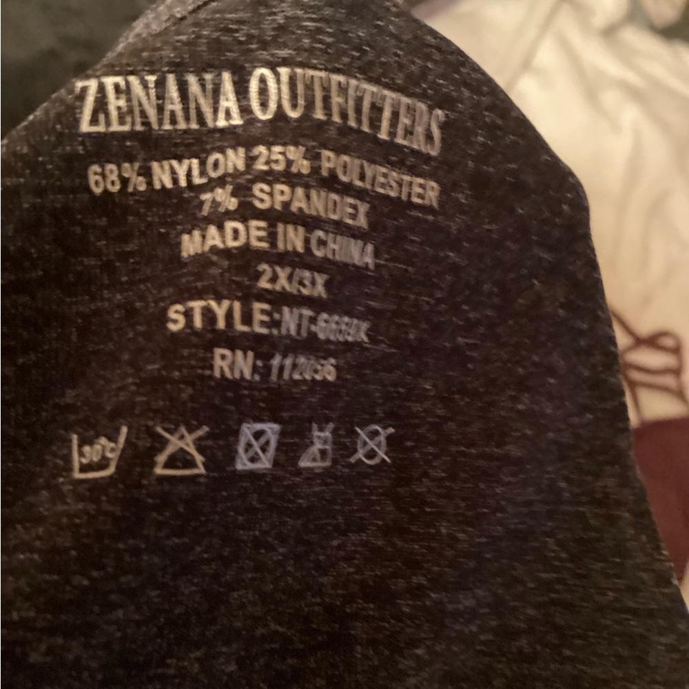 Zenana Outfitters Strappy Bralette Gray - Picture 4 of 4